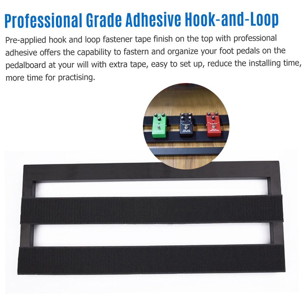 Medium Size Guitar Effect Pedal Board Aluminum Alloy