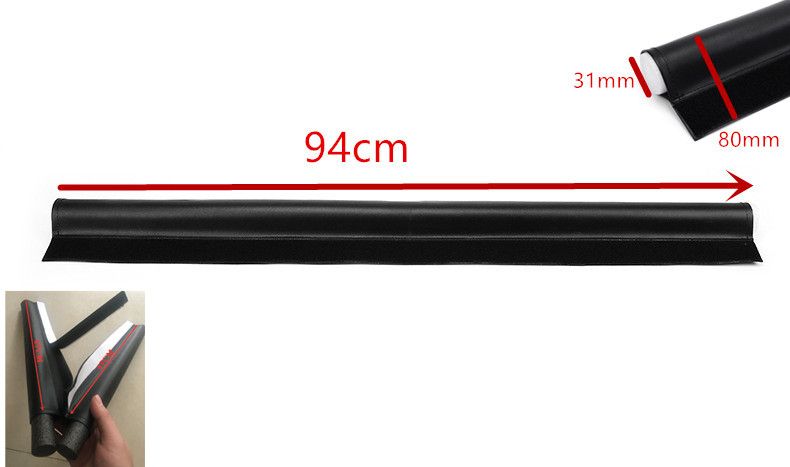 94CM Flexible Door Bottom Sealing Strip SoundProof Adhesive