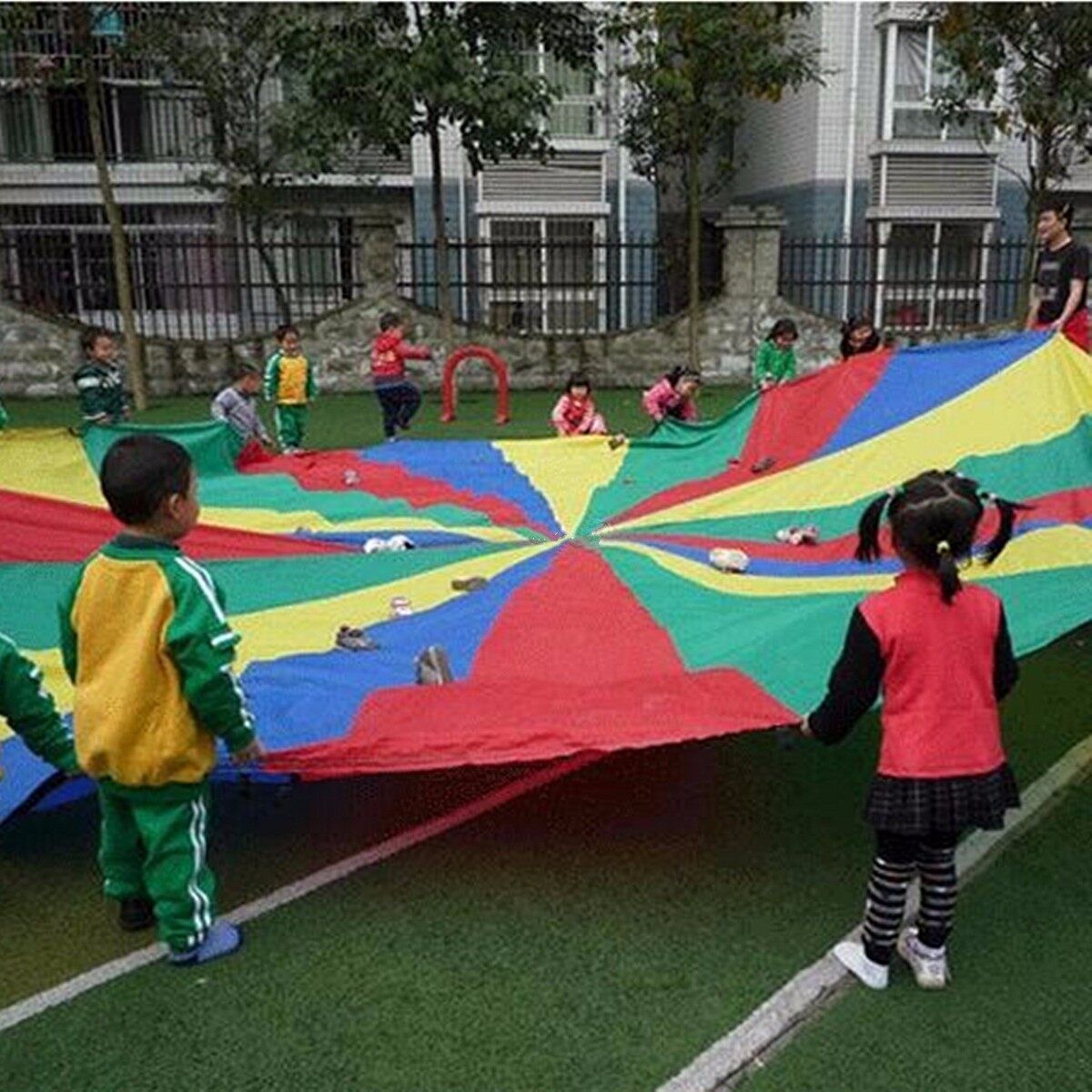 4m Kids Play Parachute Outdoor Game Exerclse Sport