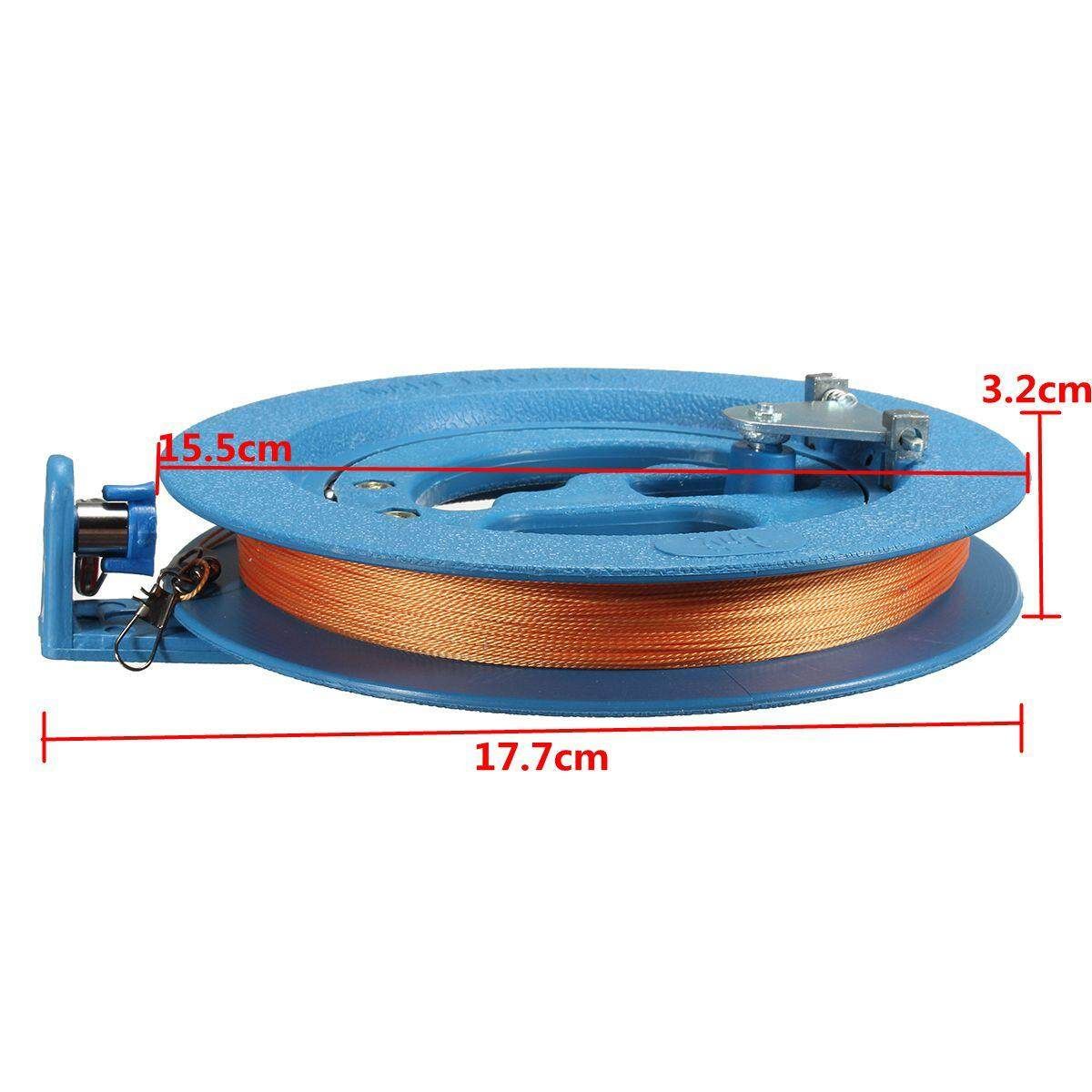 Kite Line Winder ABS Winding Reel Grip Wheel Flying Tools & Lock W/ 100M String