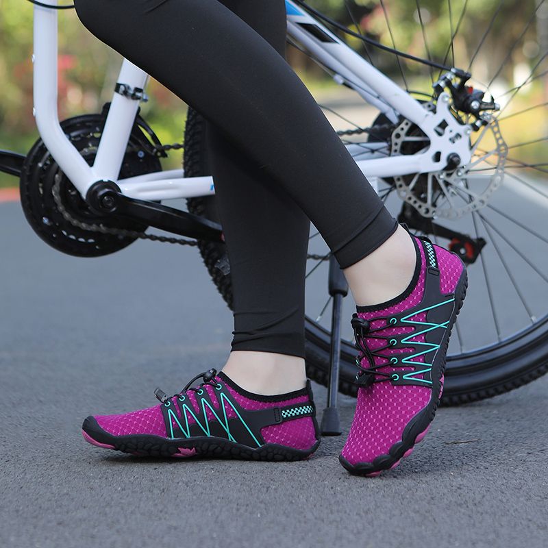 Lady Swimming Shoes Beach Shoes Quick-Dry Water Shoes Purple
