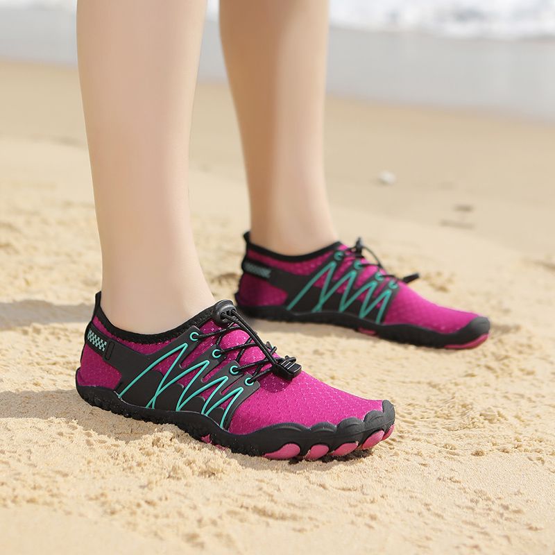 Lady Swimming Shoes Beach Shoes Quick-Dry Water Shoes Purple