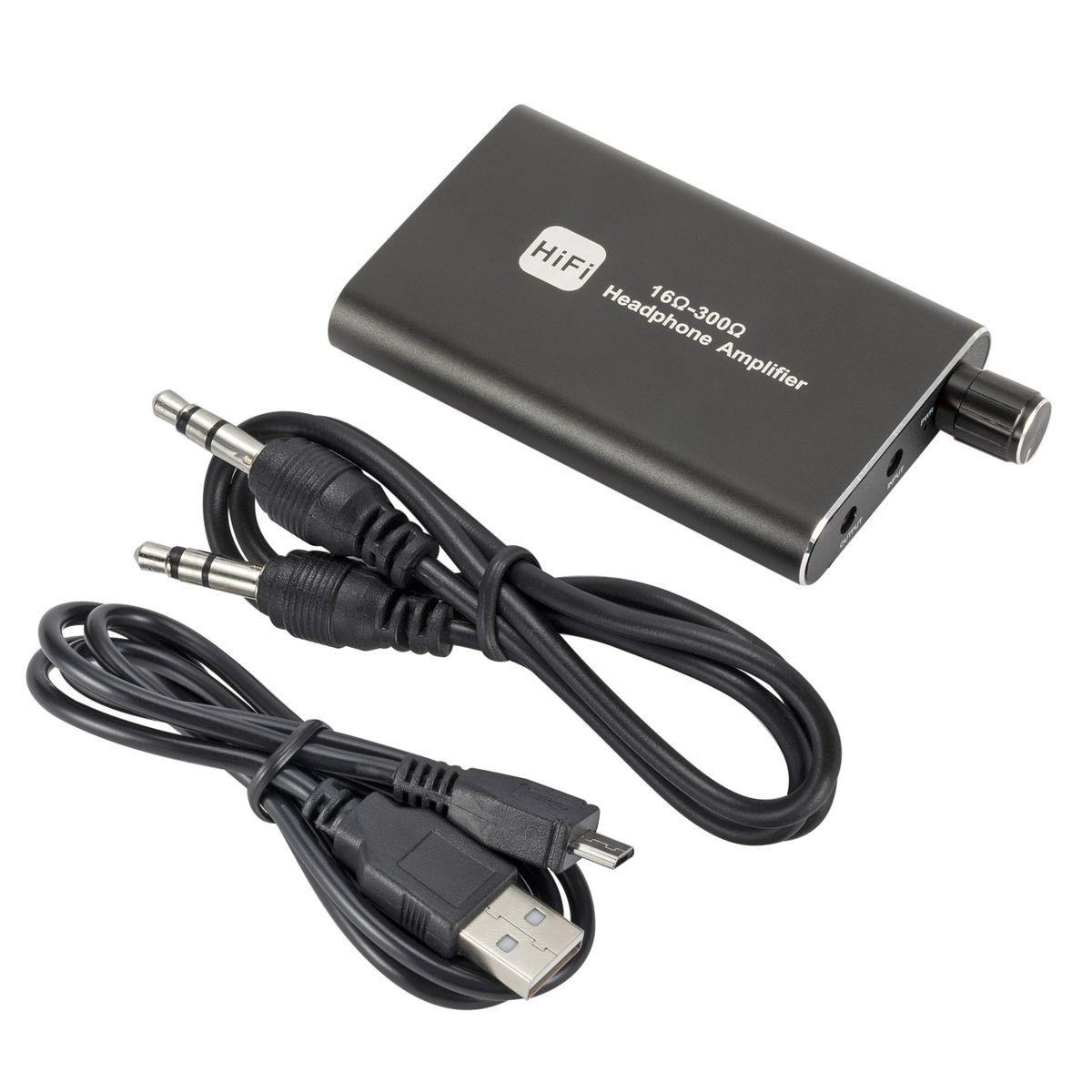 Aluminum Portable Headset Amplifier HiFi Audio Headphone