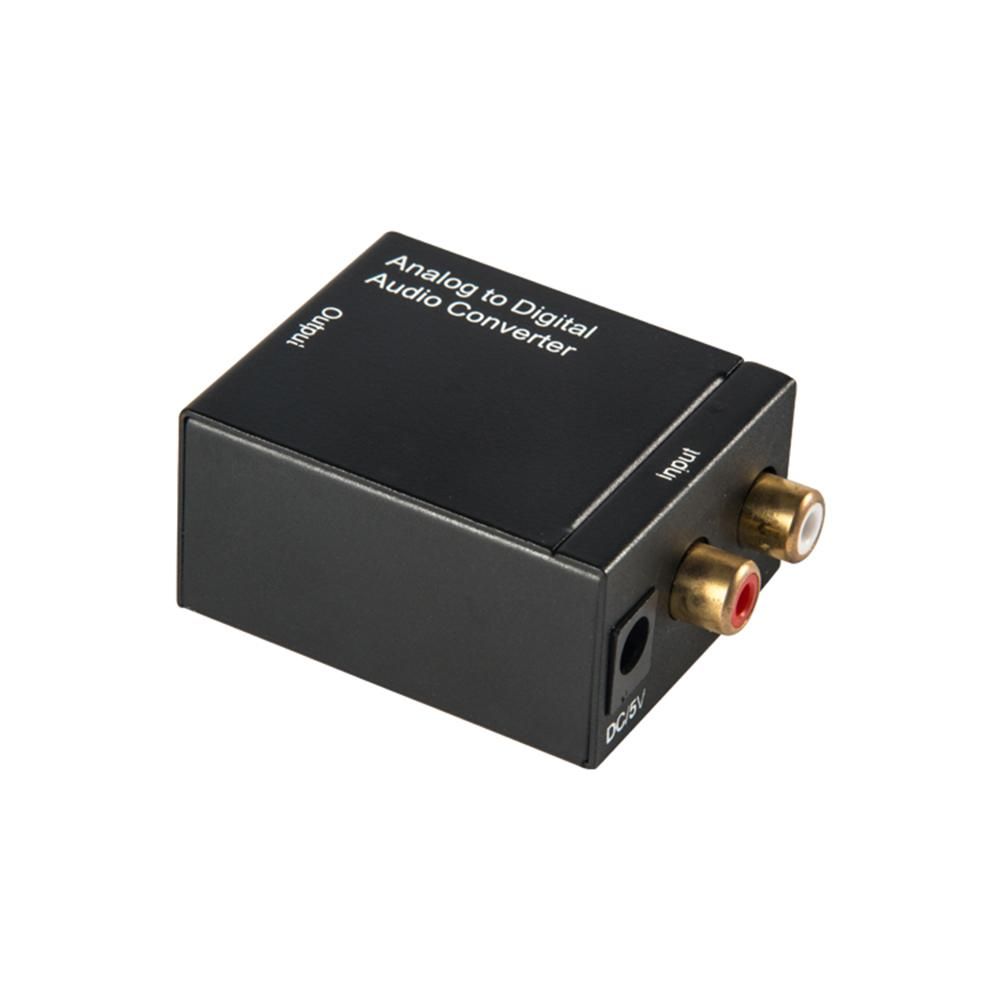 Analog to Digital Audio Converter Plug & Play Voice Synchronization Durable & Small Nondestructive Transformation The US Plug