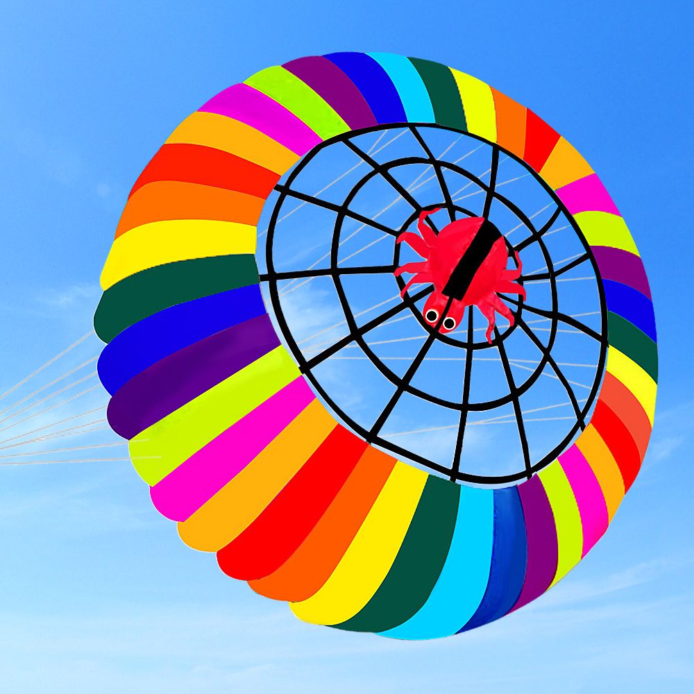 2m Large Kite Huge Rainbow Kite 78.7'' Colorful Kite Easy To