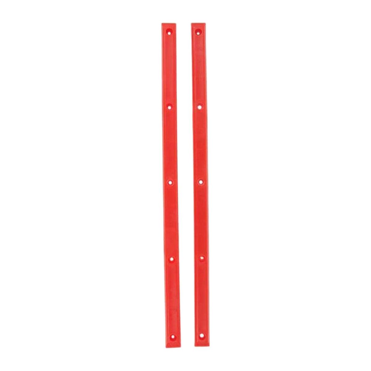 1 Pair Longboard Skateboard Rails Edge Protect With Red