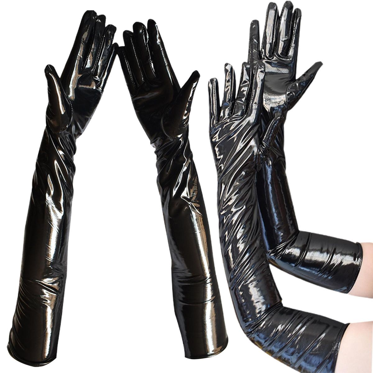 1 Pair Nightclub Rock Performance Black