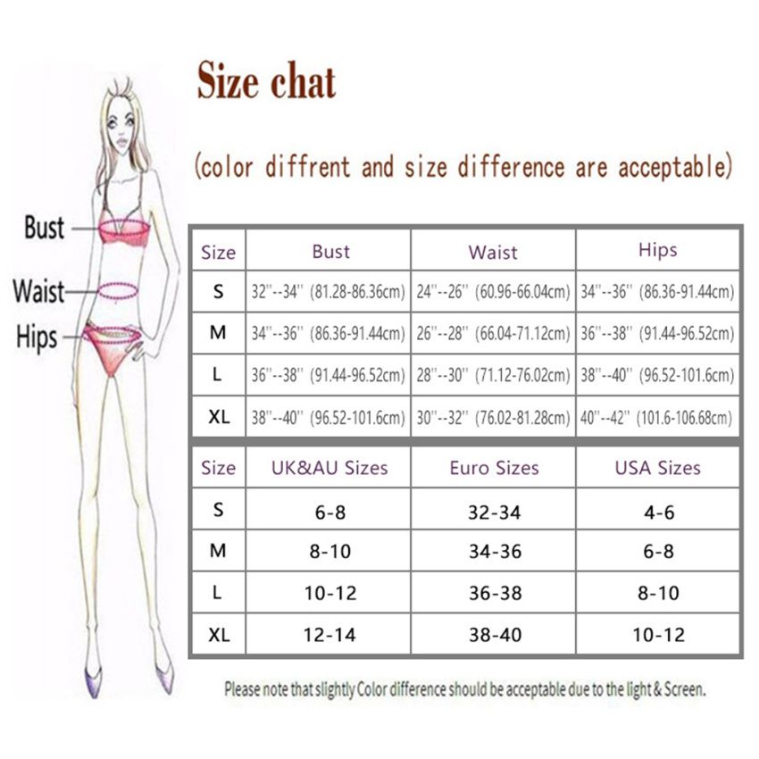 Womens Swimsuit Two Piece Bathing Suits Elastic Sleeveless Bikini Sets