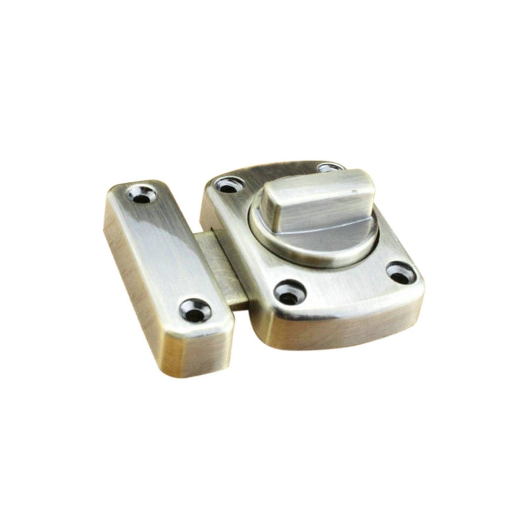 Shed Door Lock Turn Bolt Latch For Bathroom Bronze Size S