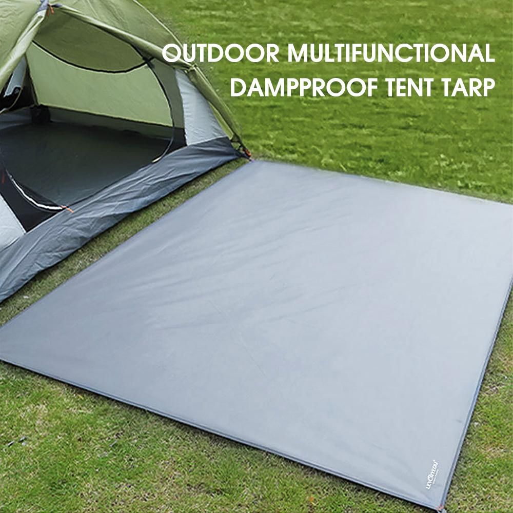 Waterproof Tear-resistant Tent Tarp Thicken Picnic Tarp Tent Mat Hard-wearing Beach Pad for Hiking Traveling Backpacking