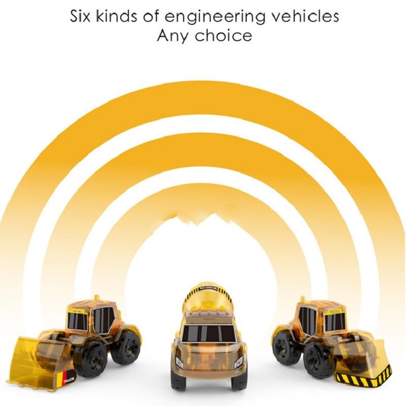 Children's Solar Toy Mixer Truck for Kids B