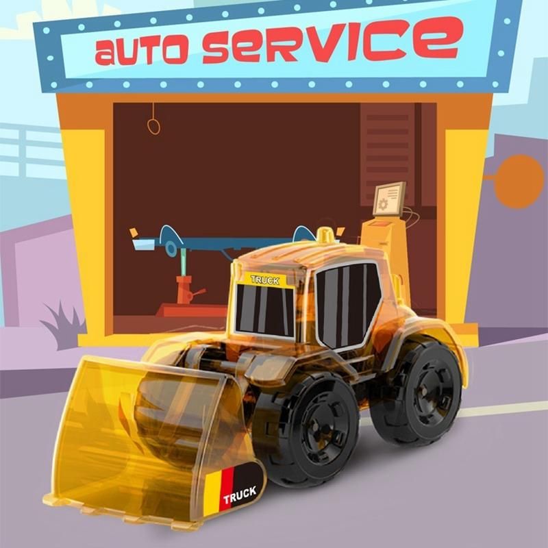 Children's Solar Toy Mixer Truck for Kids B