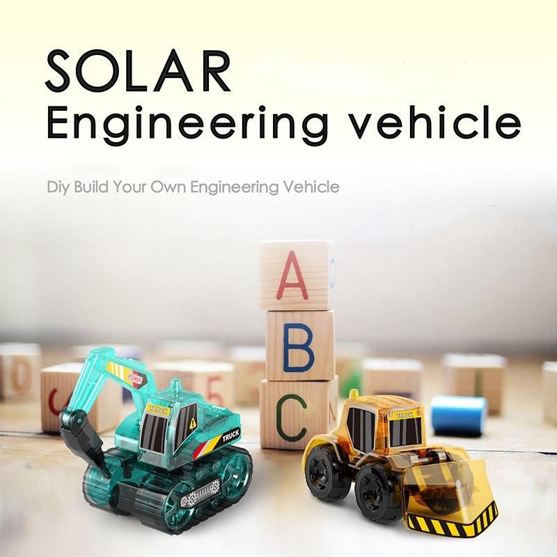 Children's Solar Toy Mixer Truck for Kids B