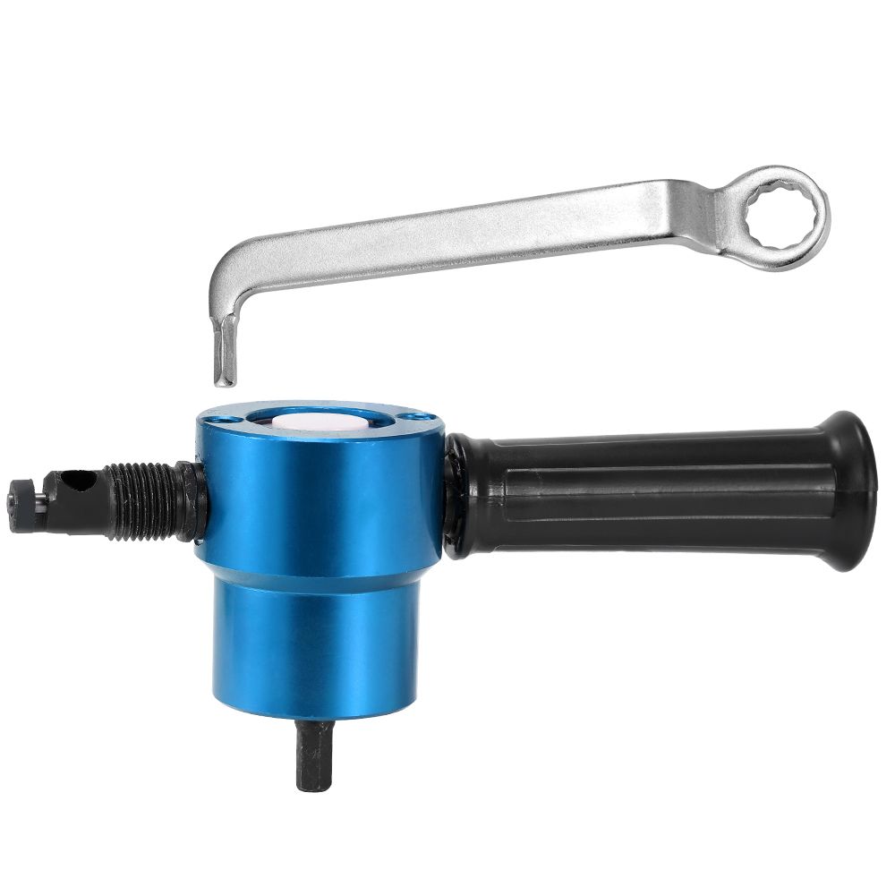 Double-headed Sheet Metal Nibbler Cutter 360 Degree