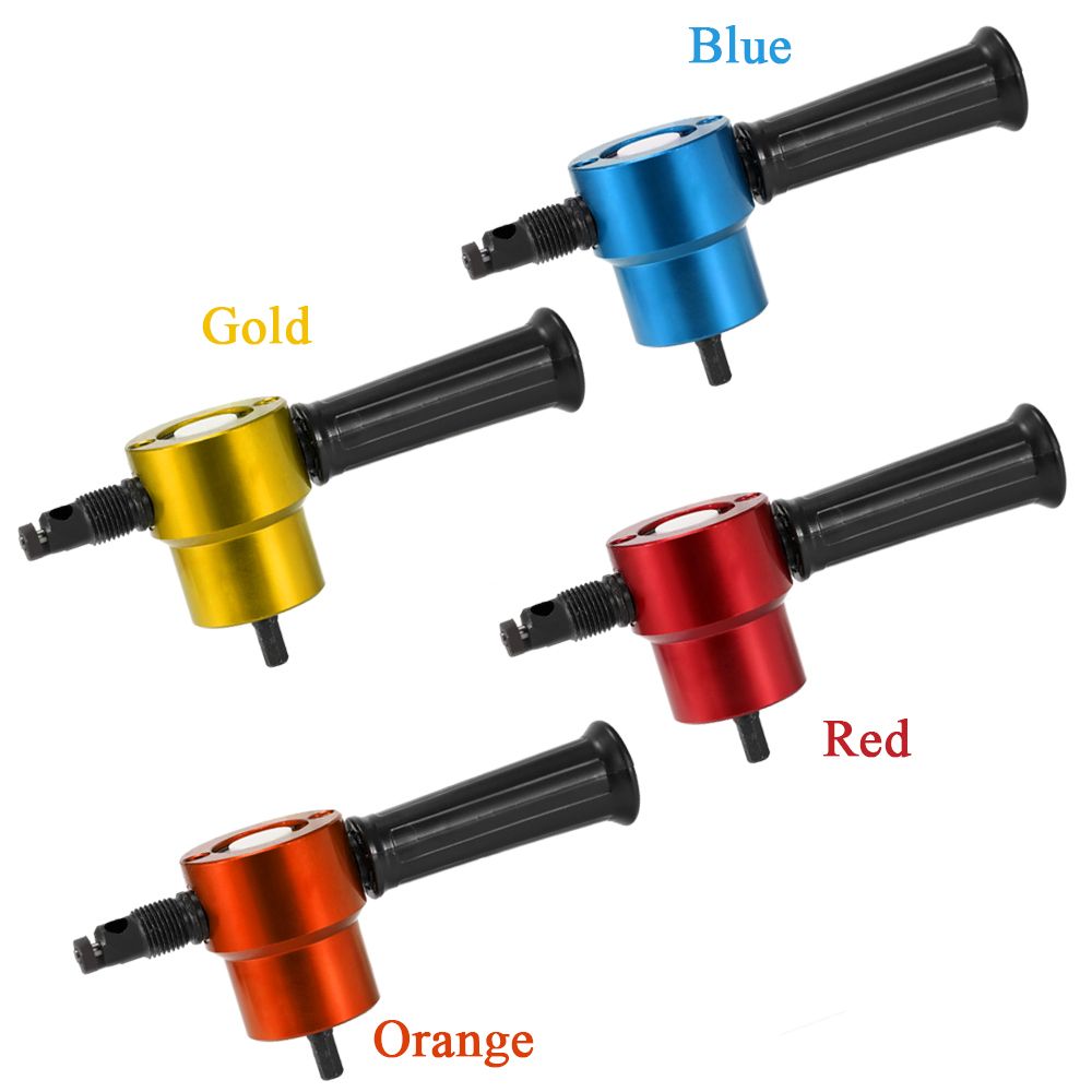 Double-headed Sheet Metal Nibbler Cutter 360 Degree