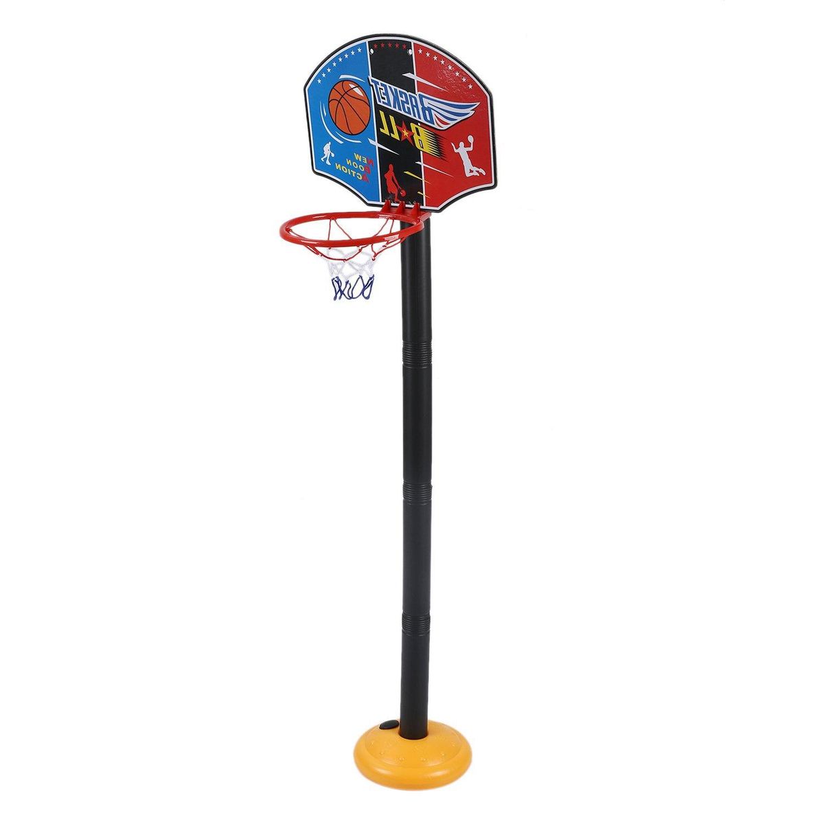Adjustable Toy Basketball Set Kids Baby Children Sports Train Equipment Net Hoop