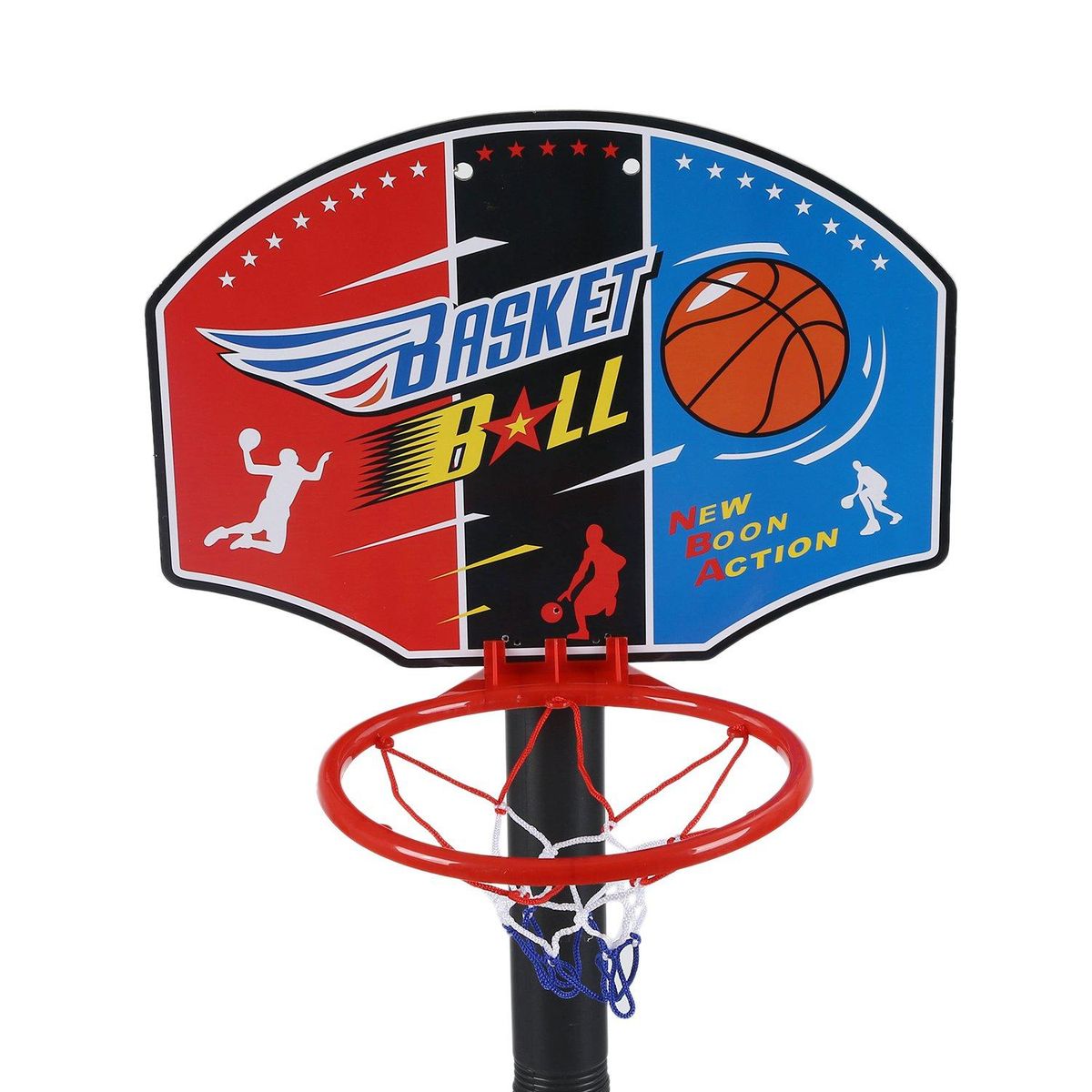 Adjustable Toy Basketball Set Kids Baby Children Sports Train Equipment Net Hoop