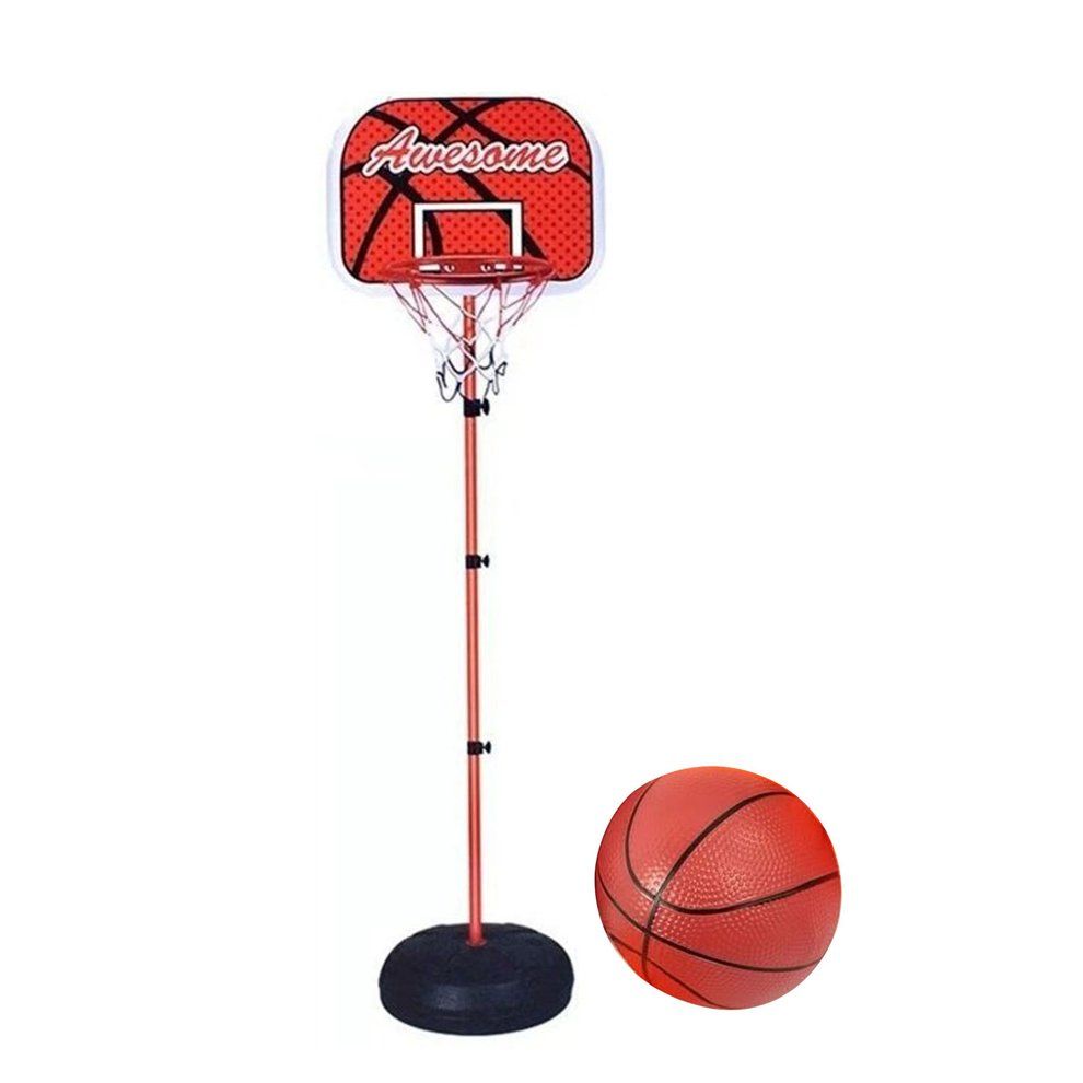 Basketball Hoop And Stand Adjustable Height Outdoor Ba Kyard Basketball Games-orange-1.2m