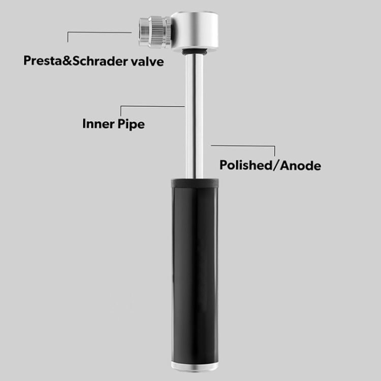 Manual Mini Portable Bicycle Aluminum Alloy Pump
