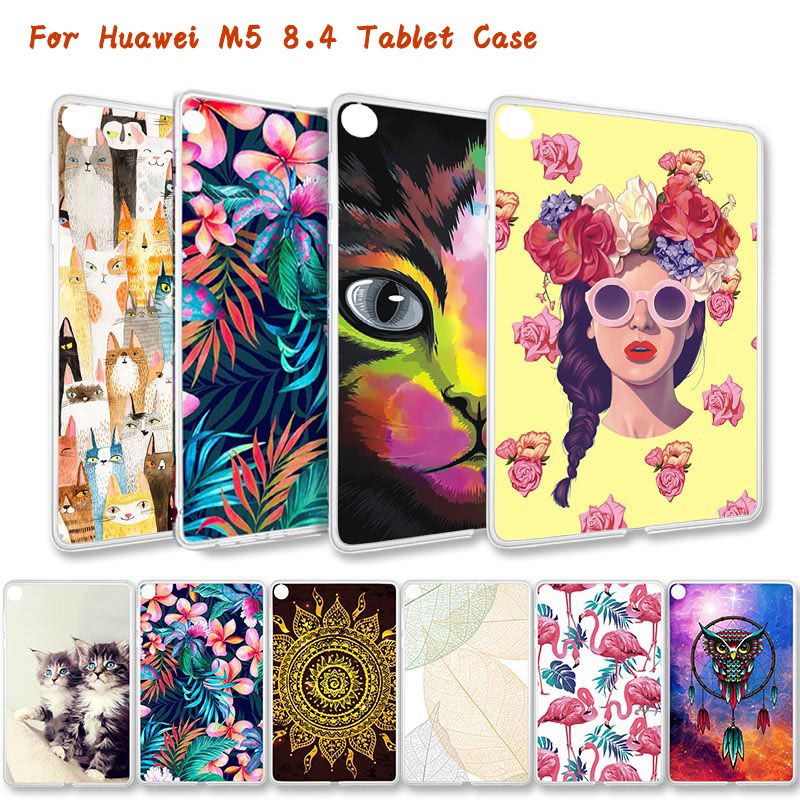 Shockproof Silicone Case For Huawei MediaPad M5 8 8.4 Back