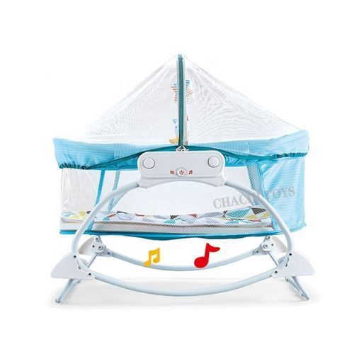 Sleep Peacefully Rocker Bassinet With Mosquito Net