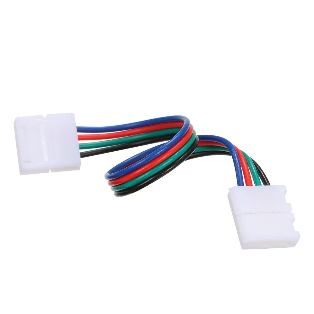 10 Pack 4 Pin Extension Weld Line For RGB LED Strip Light
