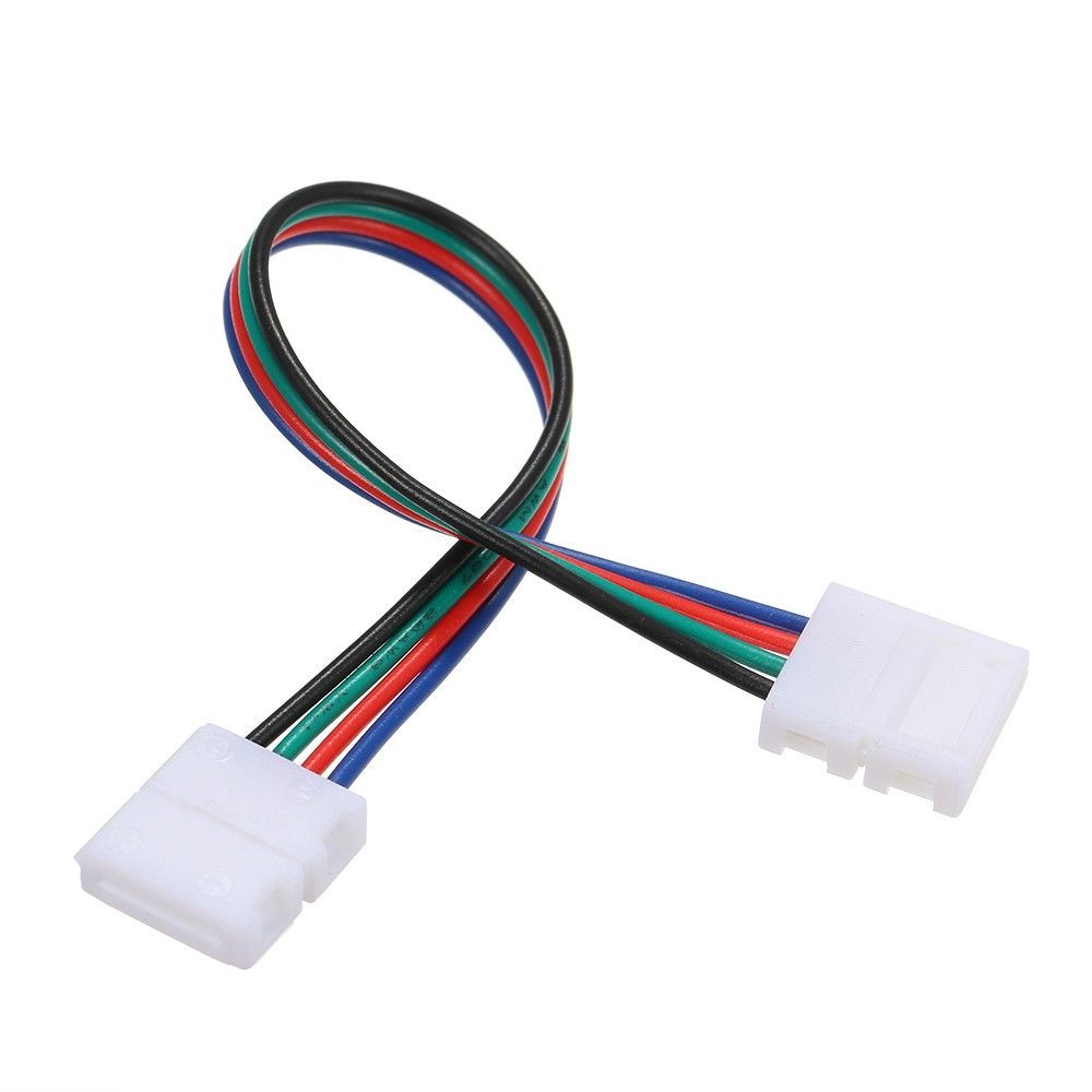 10 Pack 4 Pin Extension Weld Line For RGB LED Strip Light