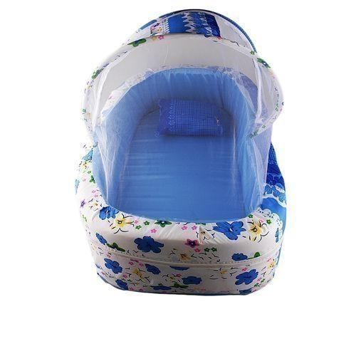 Foldable Moses Baby Bed- Multicolour