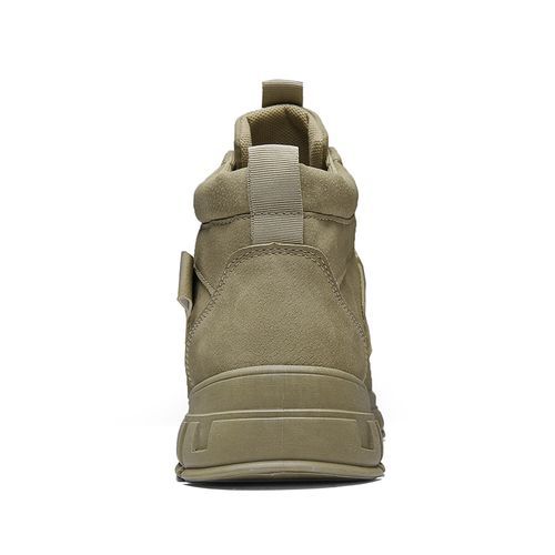 Men Warm Snow Boot Winter Hiking Boots（Khaki）