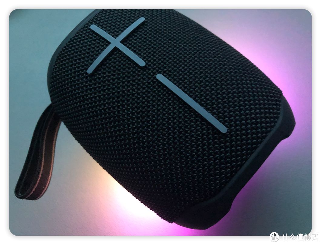 V12S PRO Outdoor Waterproof Dazzling Light Bluetooth Speaker Blue