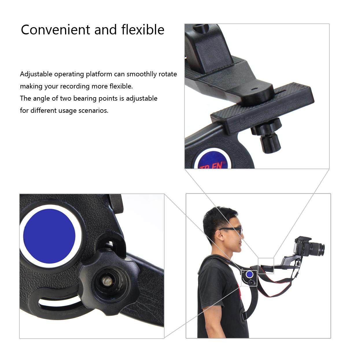 Hands-Free Shoulder Mount Stabilizer Pad For Camera DV Camcorder HD DSLR
