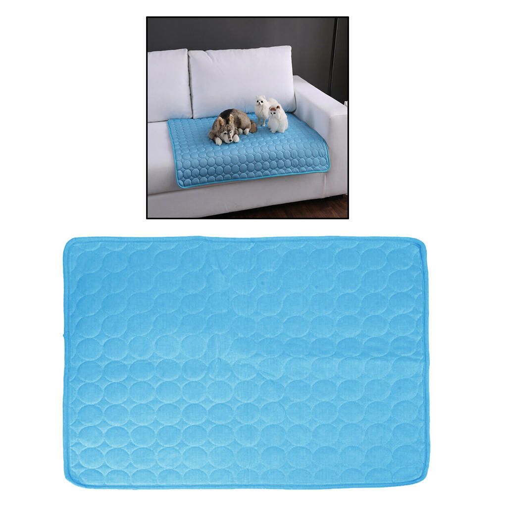 Summer Dog Cooling Mat  Pet Self Blue_60x50cm