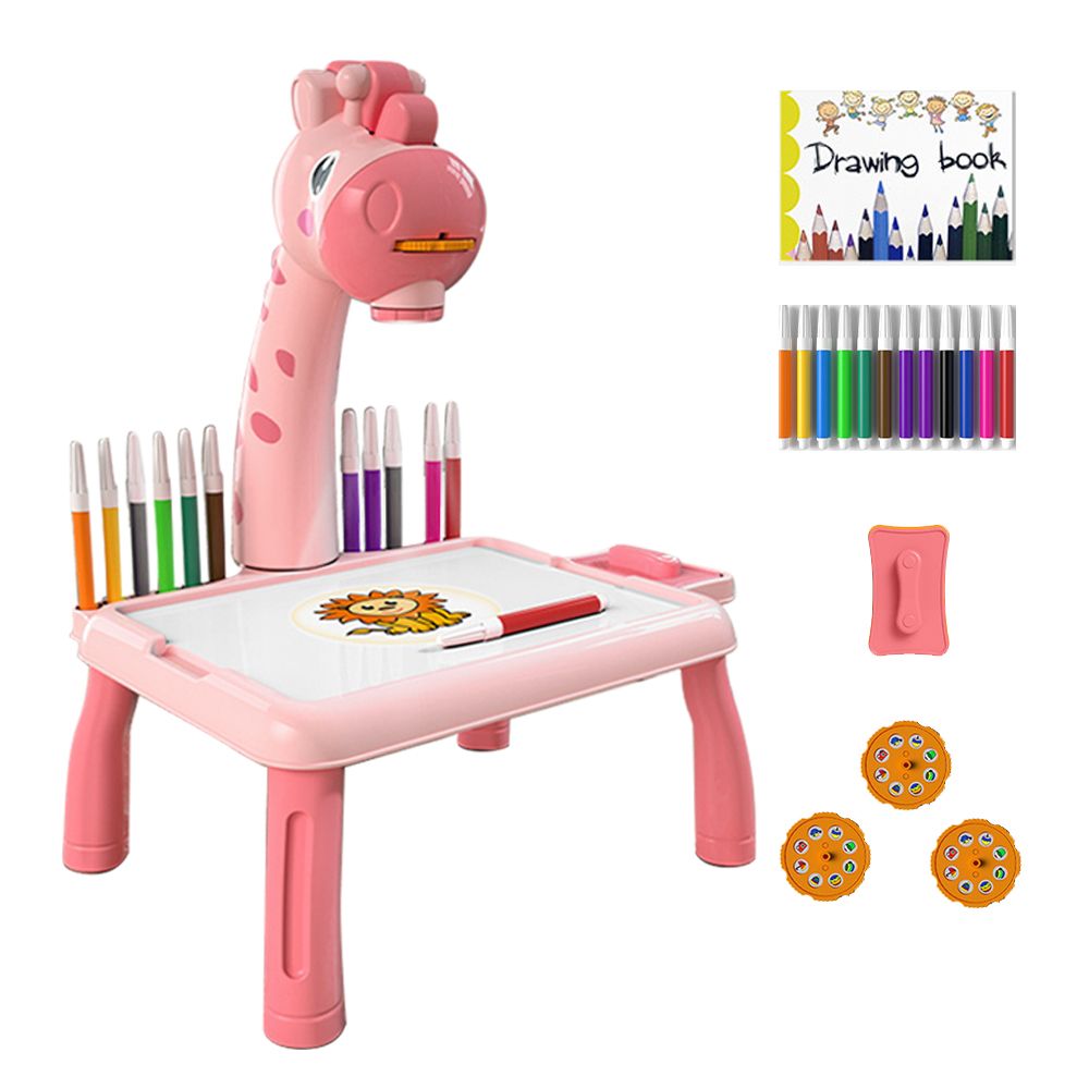 Led Projector Art Drawing Table Light Toy Painting Board