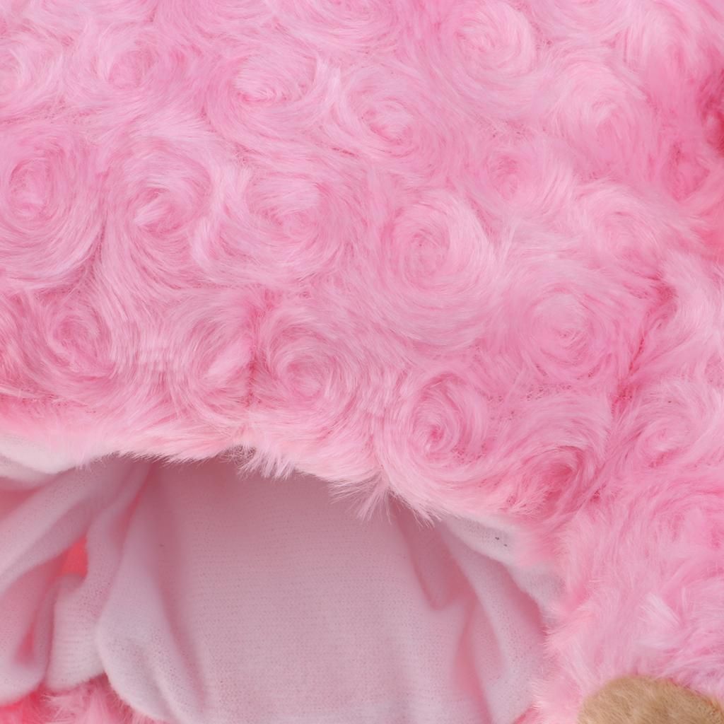 Cute Bear Deisgn Golf Driver Woods Headcover Large Plush Head Pink