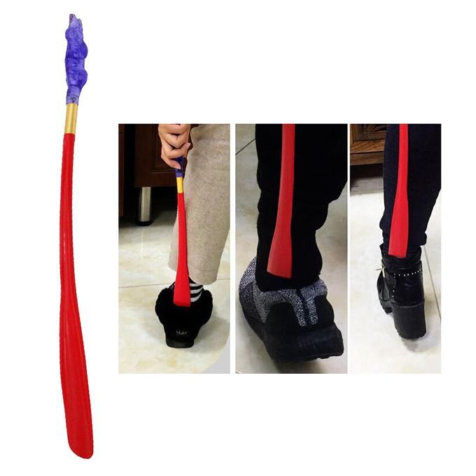19.3'' Plastic Long Handle Shoehorn Shoe Horn Lifter Shoe Remover