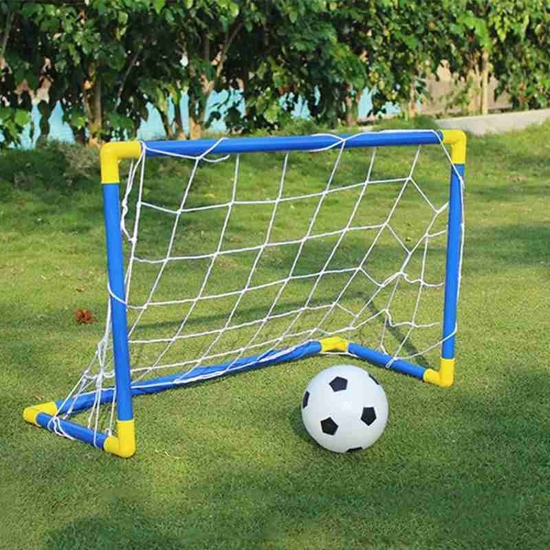 Kids Outdoor Toy Football Mini Toy Football Goal Toy Set Kids Soccer Goal Pool Set For Toddler Boys And Girls 3 Kids Ball Toy