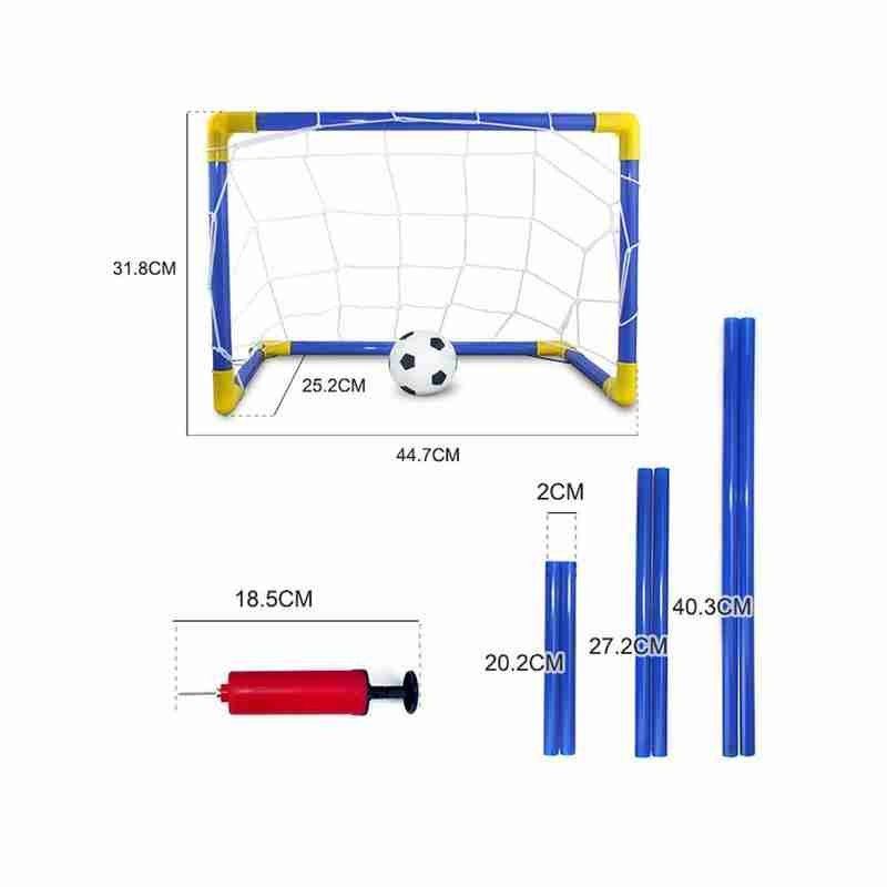 Kids Outdoor Toy Football Mini Toy Football Goal Toy Set Kids Soccer Goal Pool Set For Toddler Boys And Girls 3 Kids Ball Toy