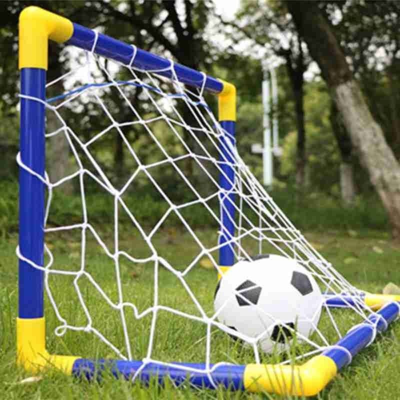 Kids Outdoor Toy Football Mini Toy Football Goal Toy Set Kids Soccer Goal Pool Set For Toddler Boys And Girls 3 Kids Ball Toy