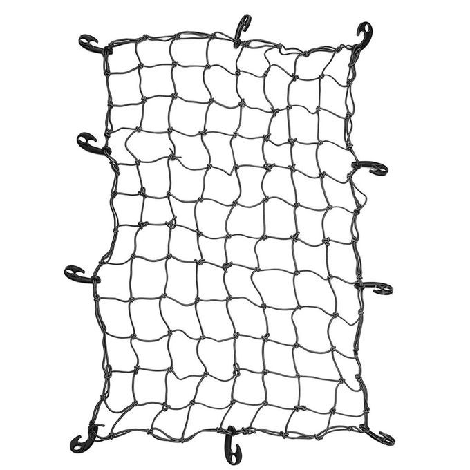 Elastic Car Trailer Roof Rack Boot Luggage Bungee Cord Cargo Net Black