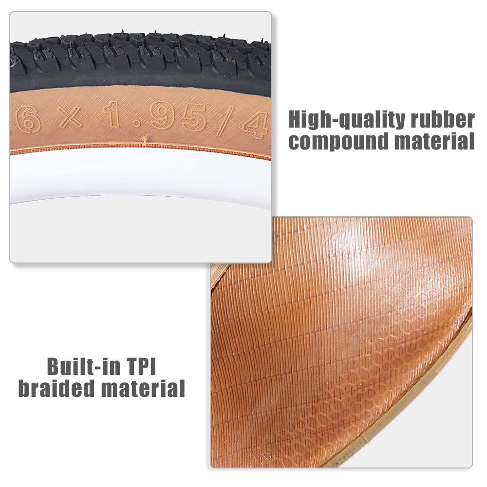 26x1.95 Inch Bike Tire MTB Mountain Bike Bicycle