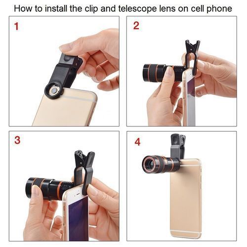 14 TimesX Telephoto Mobile Phone Lens Zoom External Lens