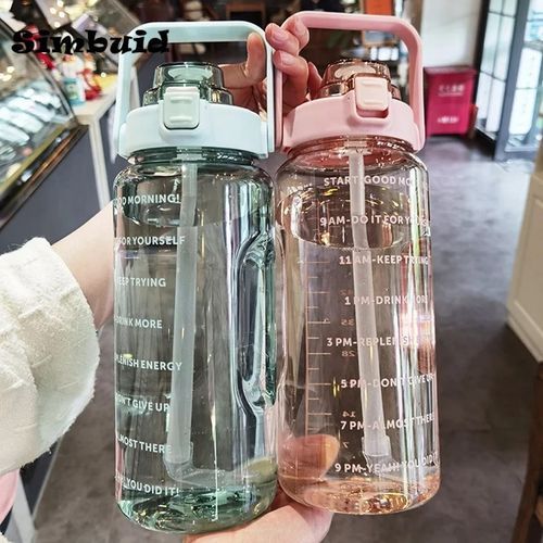 2 Litres Water Bottle Motivational Bottle