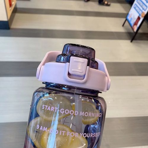 2 Litres Water Bottle Motivational Bottle