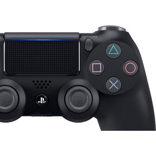 Dualshock 4 Wireless Controller For Playstation 4 - Jet Black