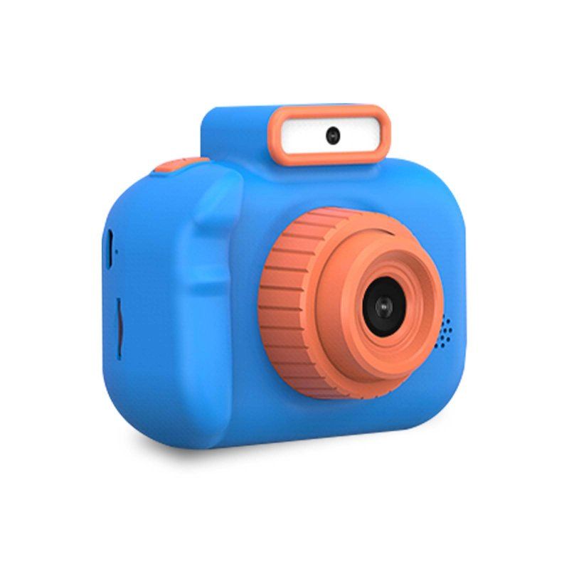 4000w Front Rear Dual Lens Digital Camera Mini Video Photo Slr Cameras Cartoon Toys Children Birthday Gifts Purple