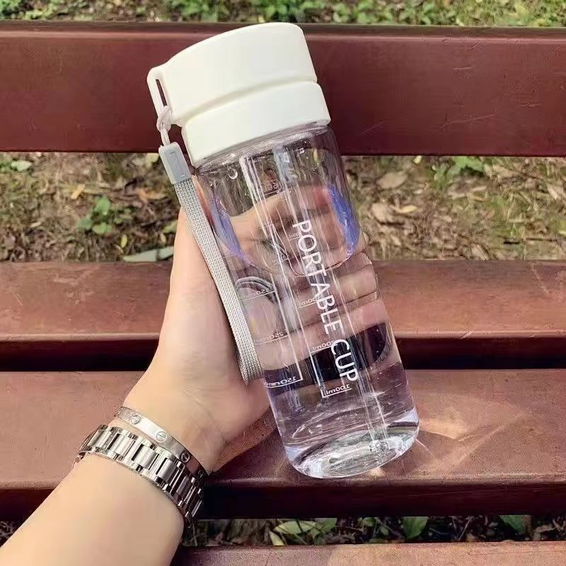 Simple Water Bottle, High-temperature Resistant Water Cup, High Appearance, Portable, And Anti Drop