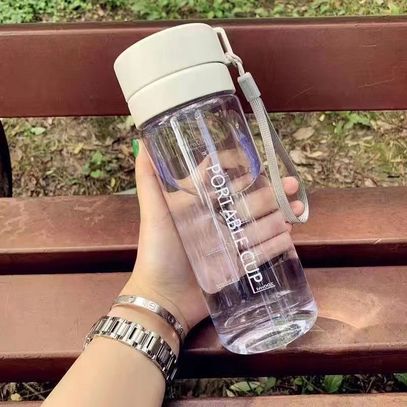 Simple Water Bottle, High-temperature Resistant Water Cup, High Appearance, Portable, And Anti Drop