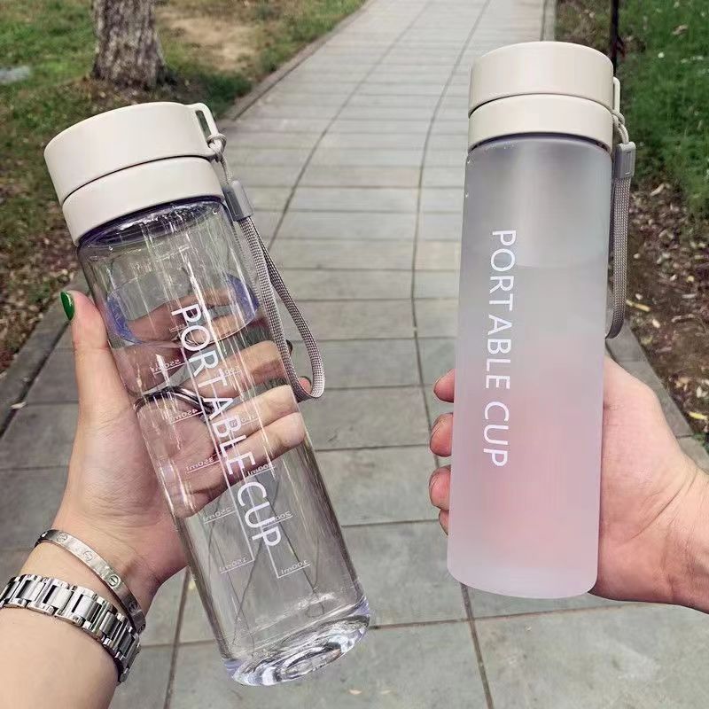 Simple Water Bottle, High-temperature Resistant Water Cup, High Appearance, Portable, And Anti Drop