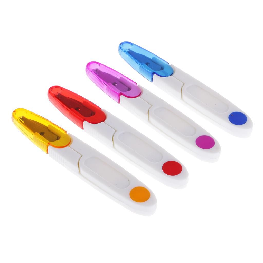 4pcs Embroidery Sewing Snips Thread Cutter Thrum