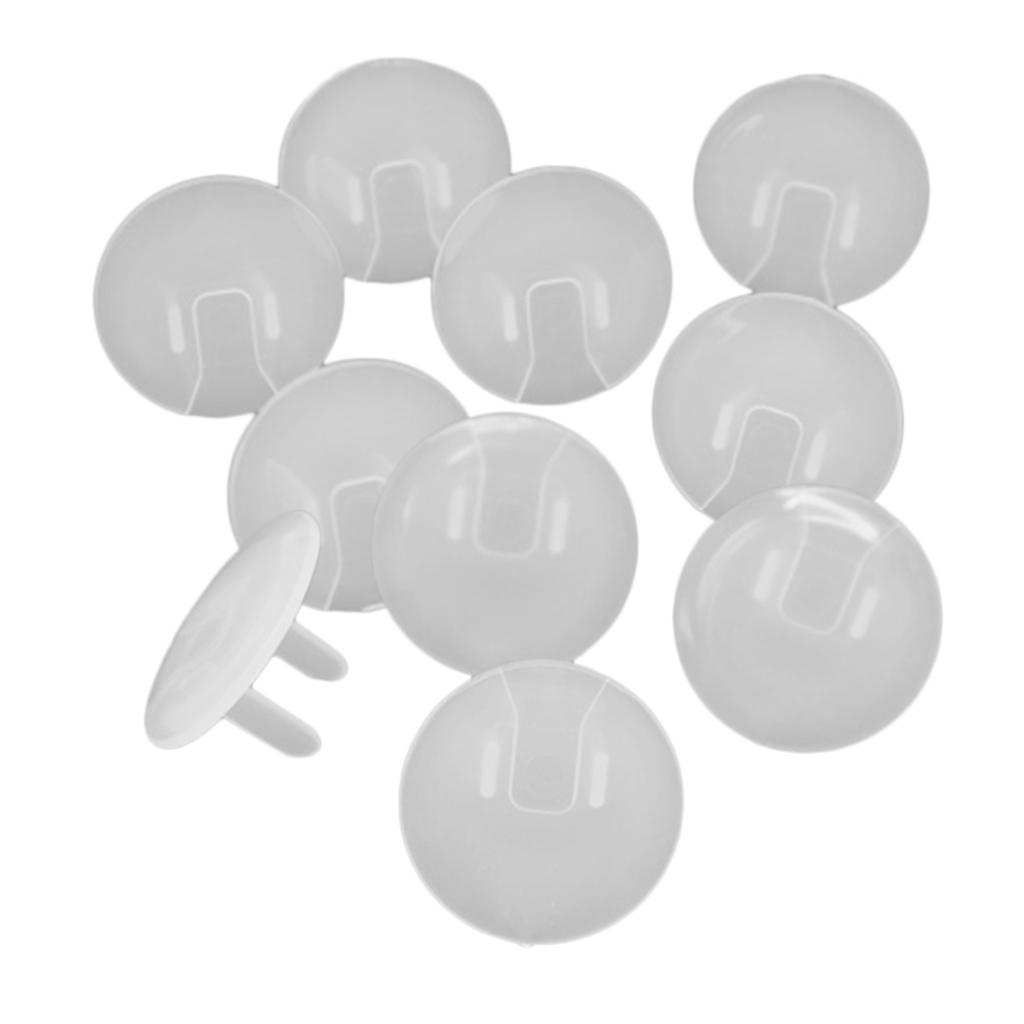 10Pieces Safety Outlet Plug Covers For Child Baby Proof Electric Shock